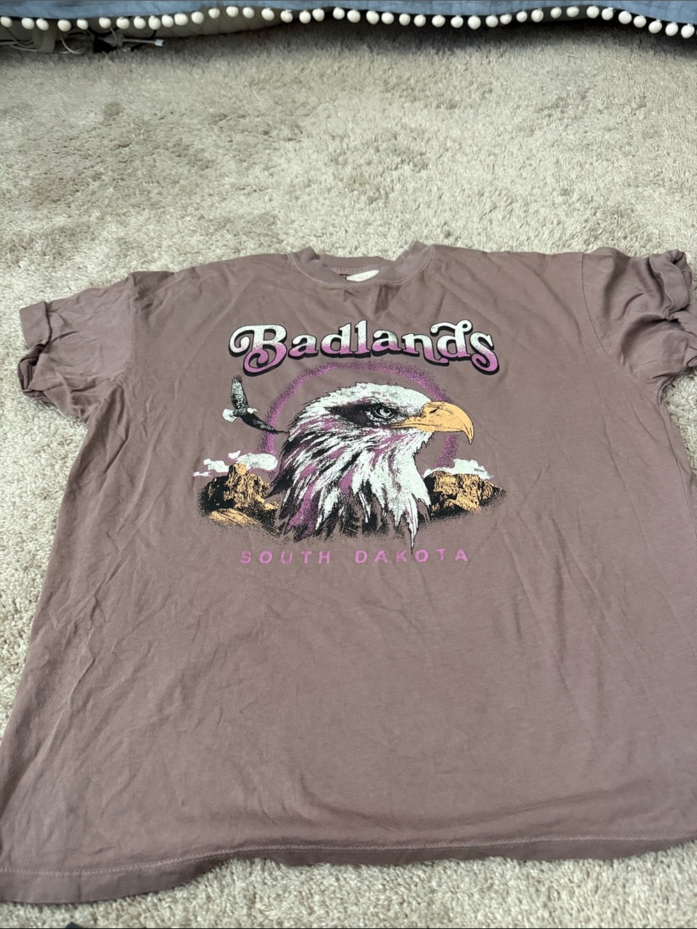 Altar'd State Badlands Eagle Graphic Tee Sz S
